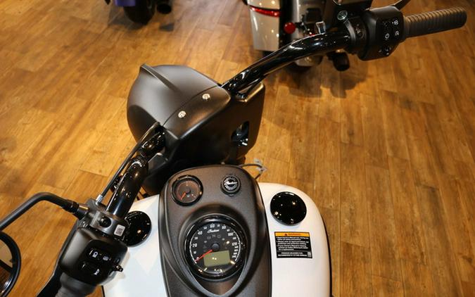 2026 Indian Springfield Dark Horse Ghost White Metallic Smo