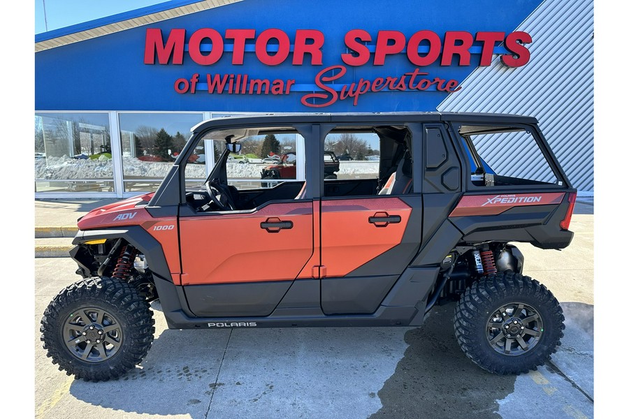 2024 Polaris Industries XPEDITION ADV 5 1000 Ult Matte Orange Rust Ultimate