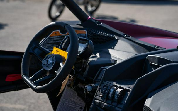 2025 Can-Am Maverick X3 DS Turbo RR Fiery Red & Hyper Silver DS TURBO RR