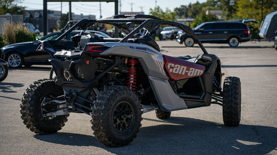 2025 Can-Am Maverick X3 DS Turbo RR Fiery Red & Hyper Silver DS TURBO RR