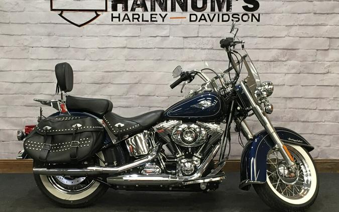 2012 Harley-Davidson Heritage Softail Classic Big Blue Pearl FLSTC