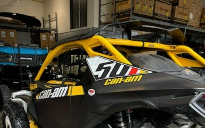 2024 Can-Am® Maverick R X RS Carbon Black & Neo Yellow