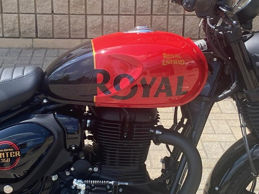 2024 Royal Enfield Hunter 350 Rebel Red