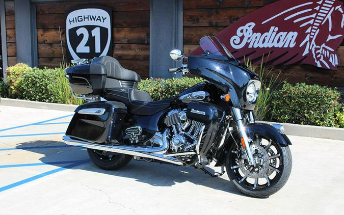 2024 Indian Motorcycle® Roadmaster® Limited with Powerband Audio Package Black Azure Crystal