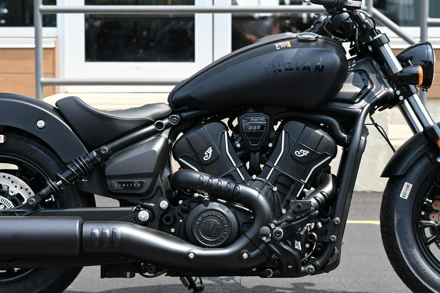 2025 Indian Motorcycle® Scout® Sixty Bobber Limited Heavy Metal Smoke