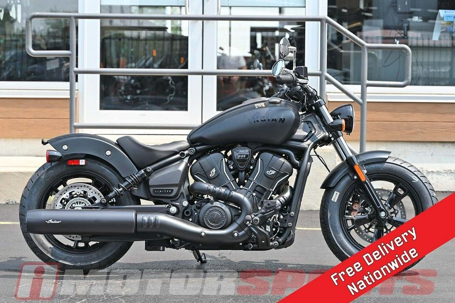 2025 Indian Motorcycle® Scout® Sixty Bobber Limited Heavy Metal Smoke