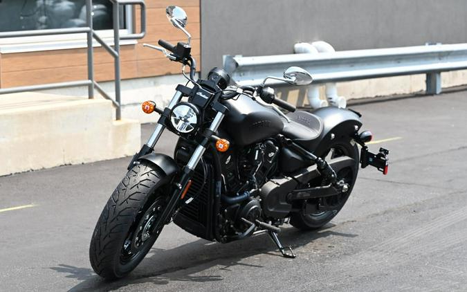 2025 Indian Motorcycle® Scout® Sixty Bobber Limited Heavy Metal Smoke