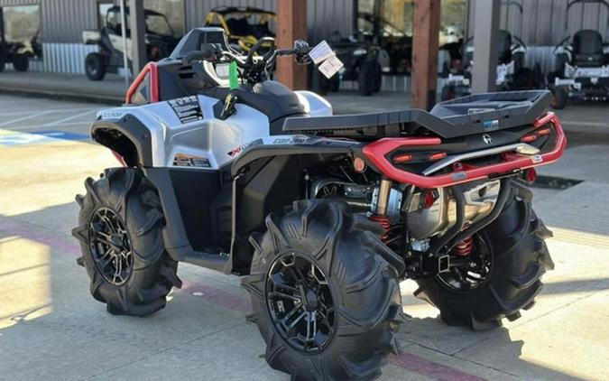 2025 Can-Am Outlander X Mr 1000R Hyper Silver & Legion Red