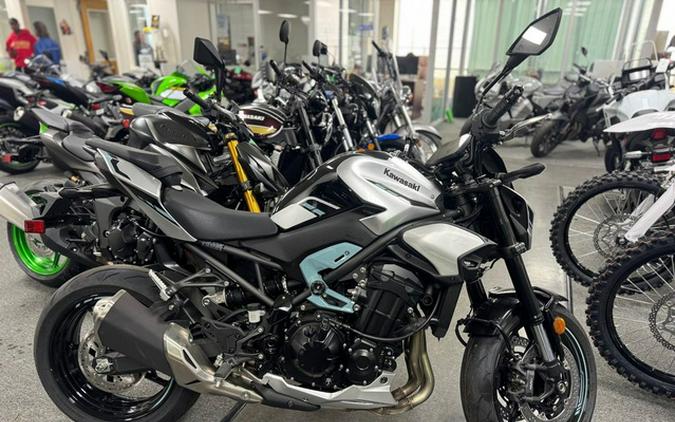 2025 Kawasaki Z900 ABS Galaxy Silver/Metallic Spark Black