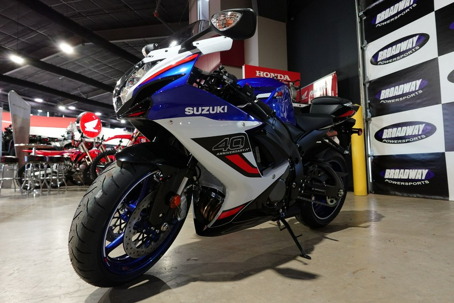 2026 Suzuki GSX-R600Z 40th Anniversary Edition