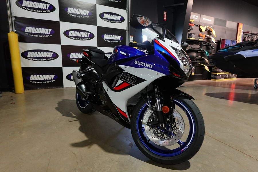 2026 Suzuki GSX-R600Z 40th Anniversary Edition