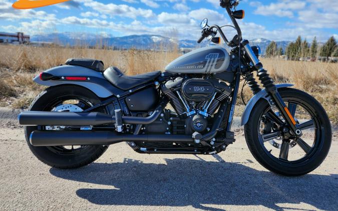 2024 Harley-Davidson Street Bob 114 Billiard Gray