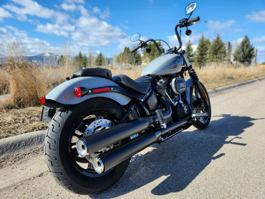 2024 Harley-Davidson Street Bob 114 Billiard Gray