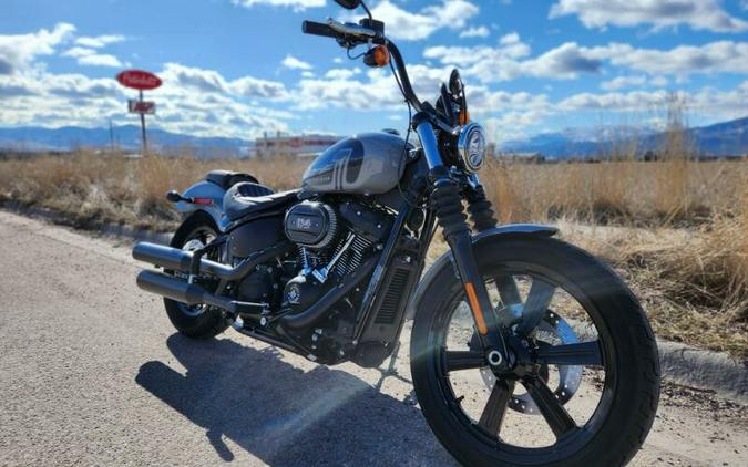 2024 Harley-Davidson Street Bob 114 Billiard Gray