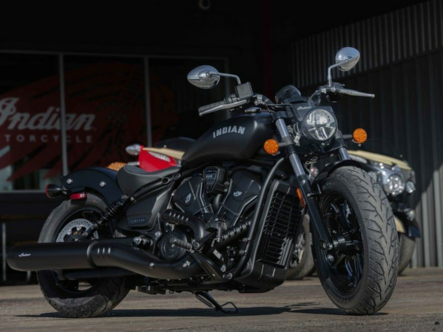 2026 Indian Scout Sixty Bobber Limited Black Smoke