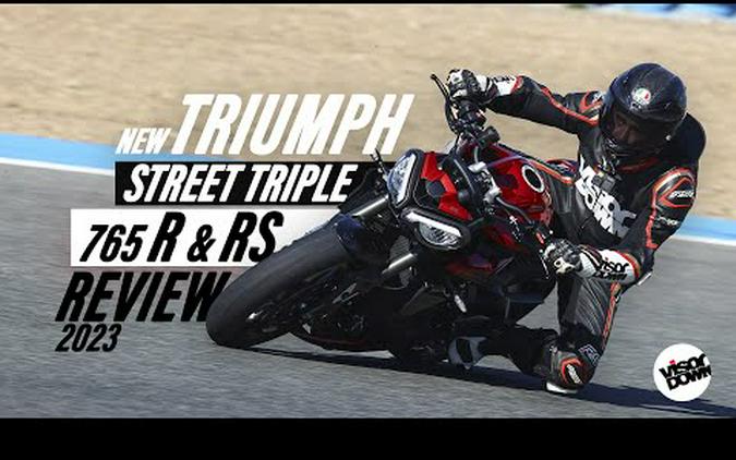 2023 Triumph Street Triple 765 R & RS Review | Jerez road and track review