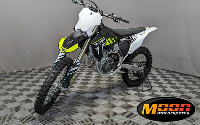 2024 Triumph TF 250-X RacingYellowBlackWhite