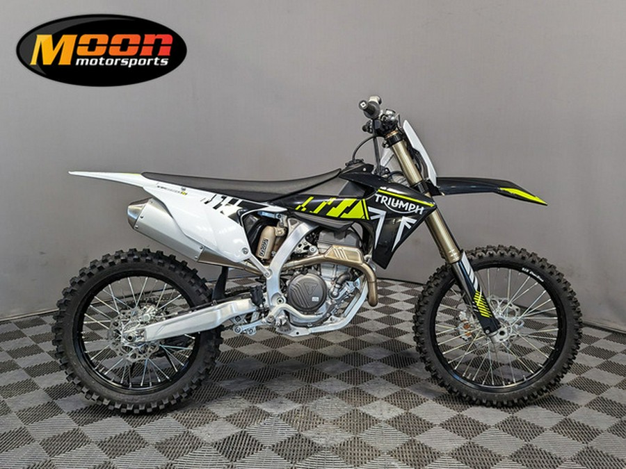 2024 Triumph TF 250-X RacingYellowBlackWhite