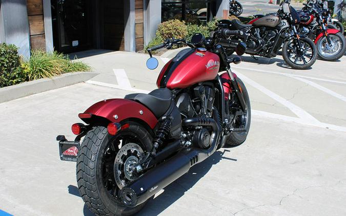 2025 Indian Motorcycle® Scout® Bobber Limited +Tech Sunset Red Smoke