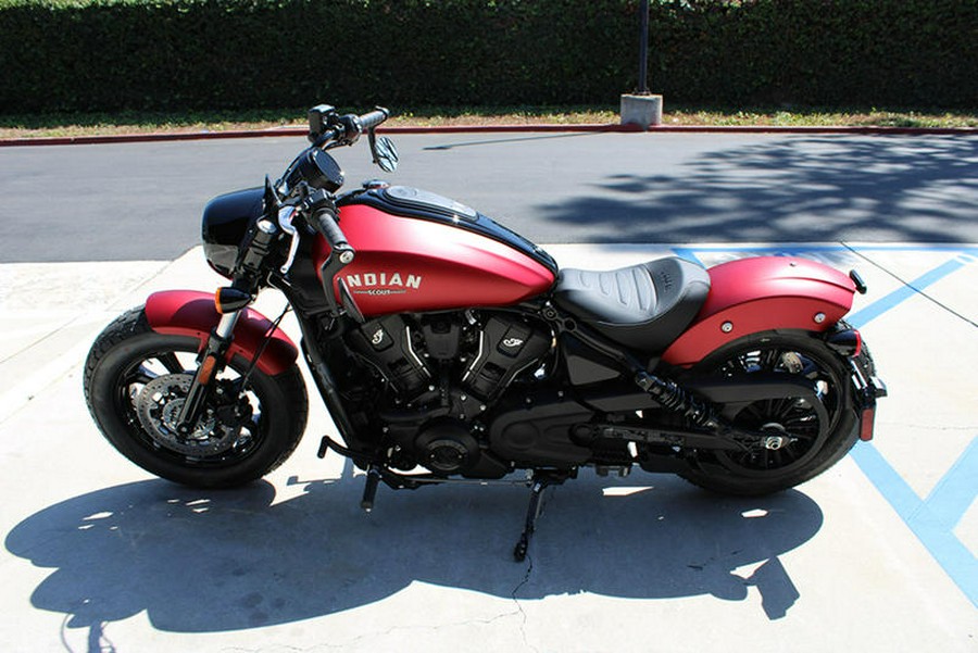 2025 Indian Motorcycle® Scout® Bobber Limited +Tech Sunset Red Smoke