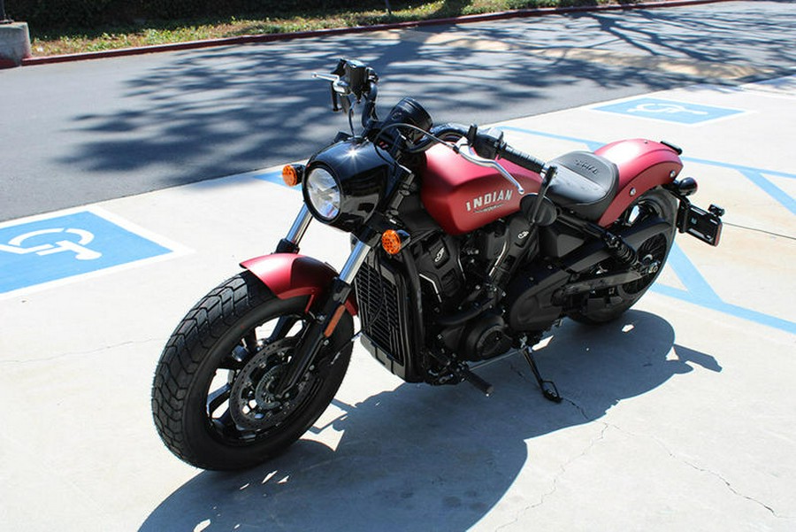 2025 Indian Motorcycle® Scout® Bobber Limited +Tech Sunset Red Smoke