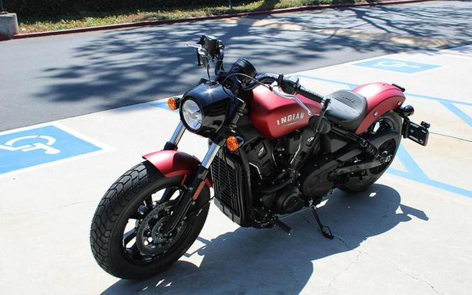 2025 Indian Motorcycle® Scout® Bobber Limited +Tech Sunset Red Smoke