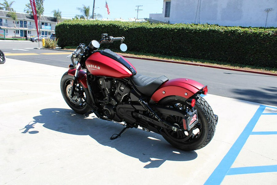 2025 Indian Motorcycle® Scout® Bobber Limited +Tech Sunset Red Smoke