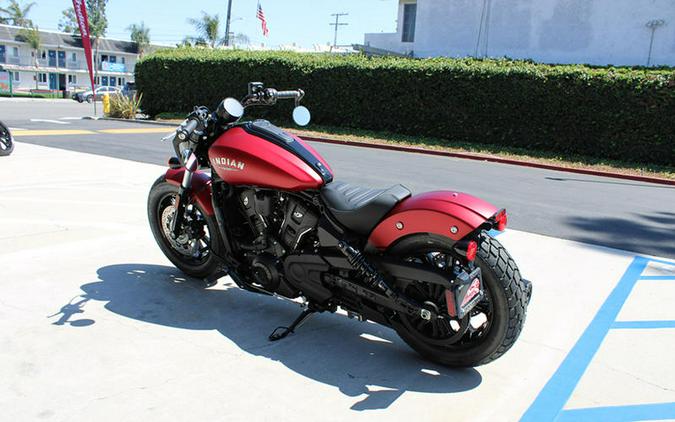 2025 Indian Motorcycle® Scout® Bobber Limited +Tech Sunset Red Smoke