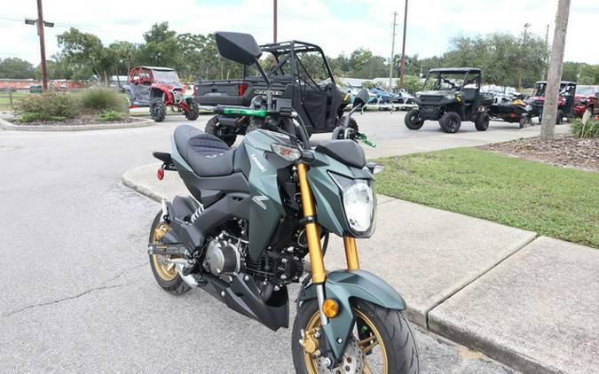 2025 Kawasaki Z125 PRO Cypher Camo Beige
