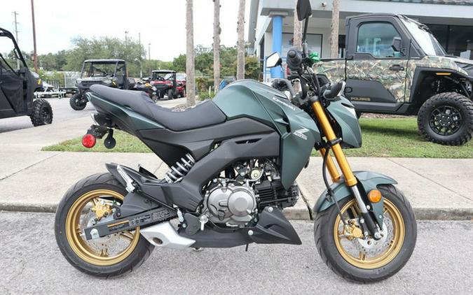 2025 Kawasaki Z125 PRO Cypher Camo Beige
