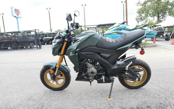 2025 Kawasaki Z125 PRO Cypher Camo Beige