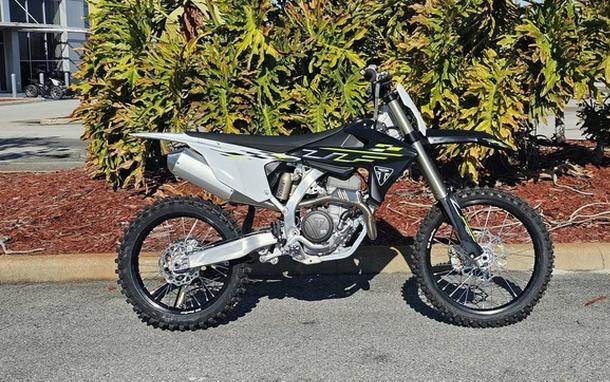 2026 Triumph TF 250-X Jet Black/Pure White 250-X