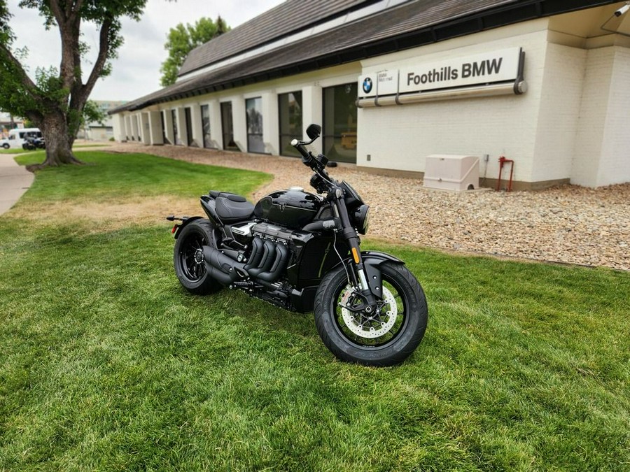 2025 Triumph Rocket 3 Storm GT Granite/Sapphire Black