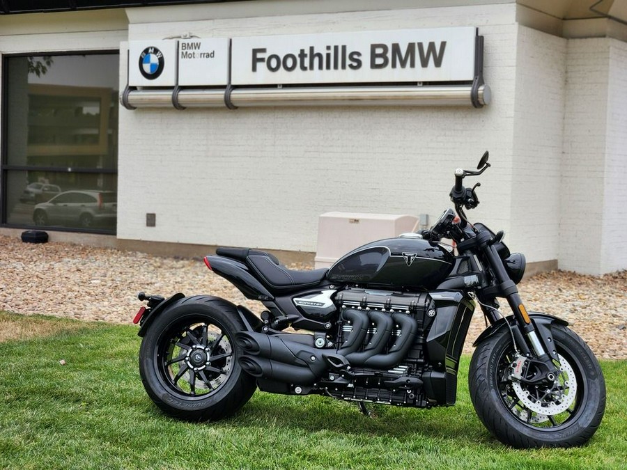 2025 Triumph Rocket 3 Storm GT Granite/Sapphire Black
