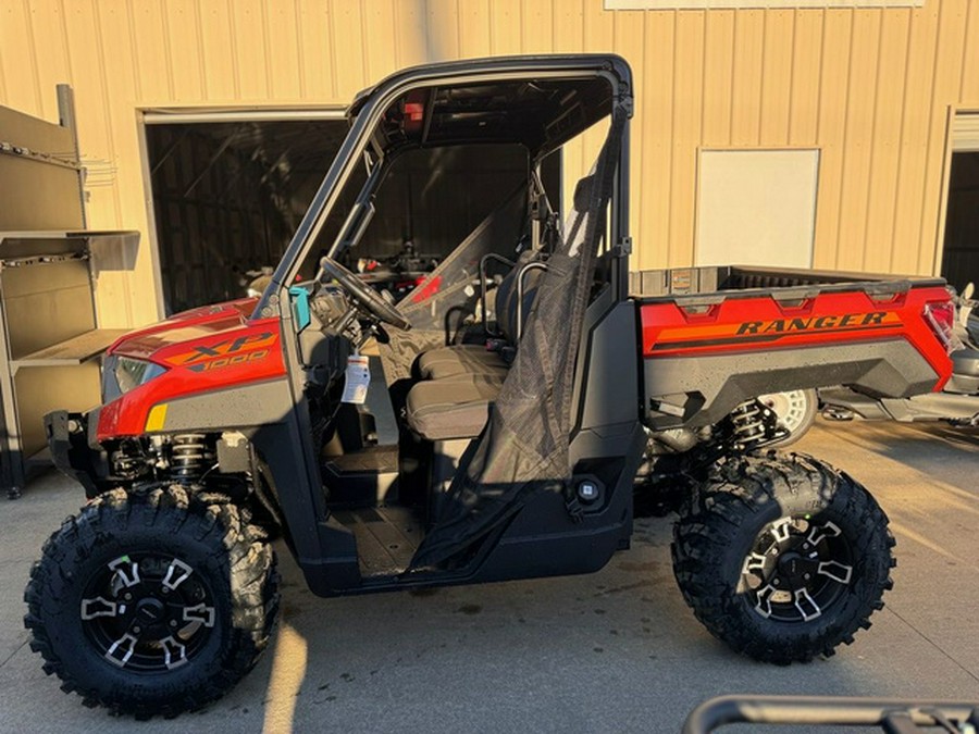 2025 Polaris Ranger XP 1000 Premium Orange Rust