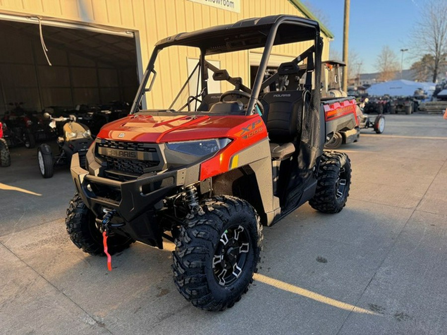 2025 Polaris Ranger XP 1000 Premium Orange Rust