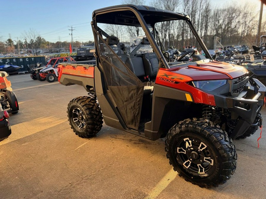 2025 Polaris Ranger XP 1000 Premium Orange Rust