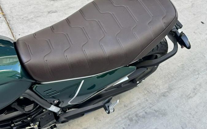 2027 Ducati Scrambler Nightshift Emerald Green