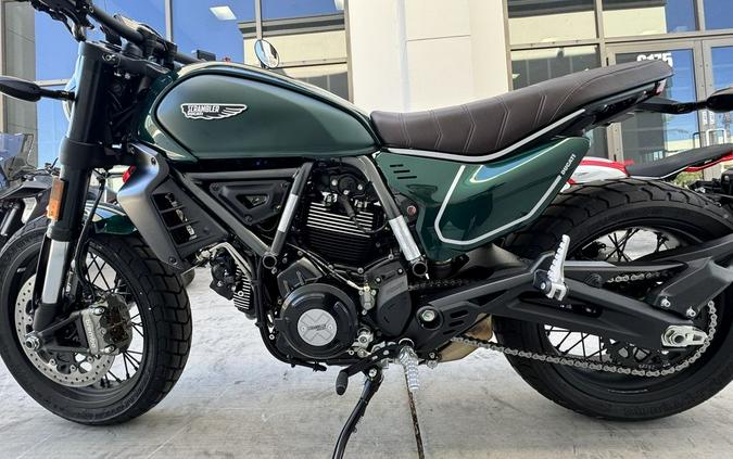 2027 Ducati Scrambler Nightshift Emerald Green