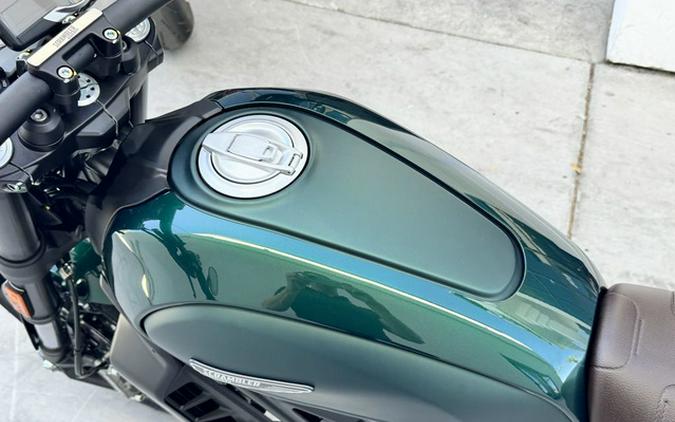 2027 Ducati Scrambler Nightshift Emerald Green