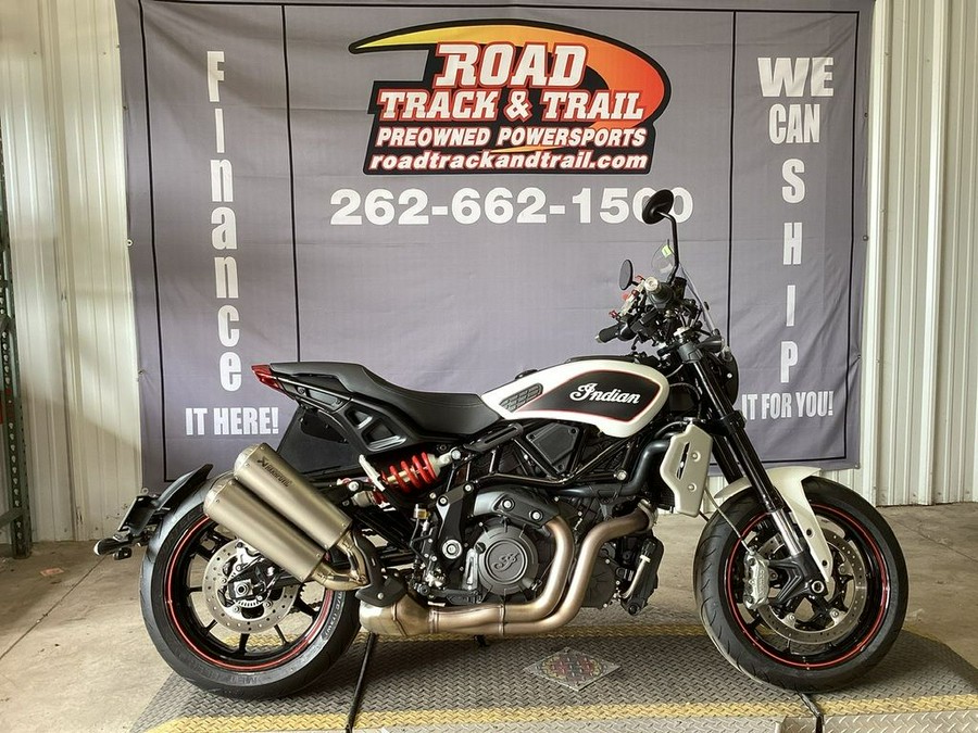 2022 Indian Motorcycle® FTR S White Smoke