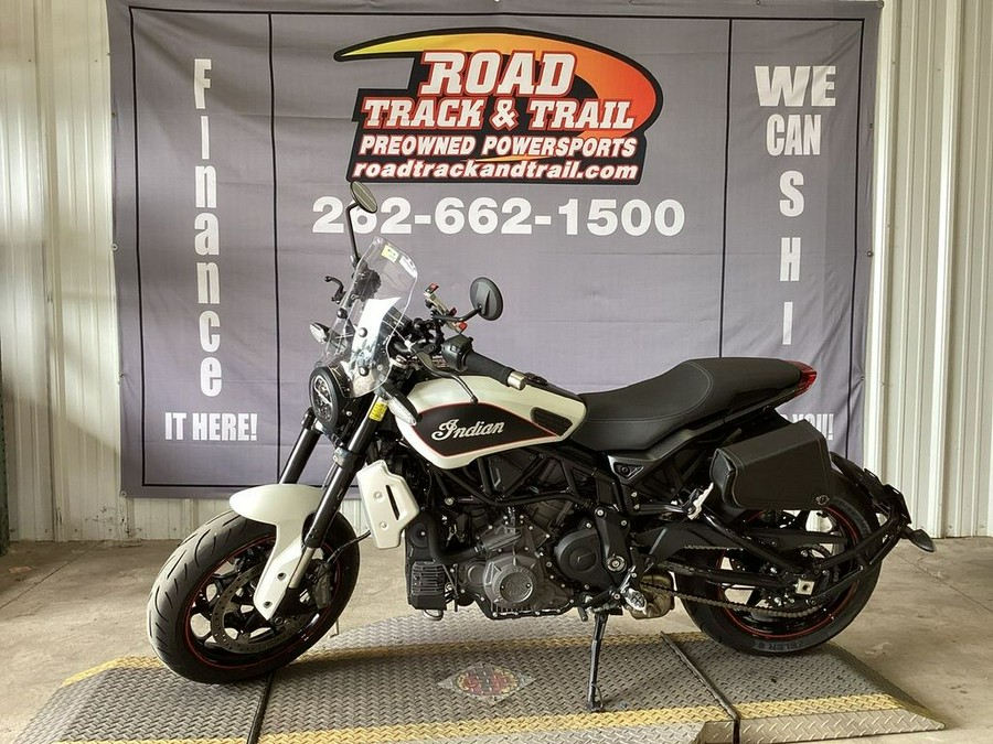 2022 Indian Motorcycle® FTR S White Smoke