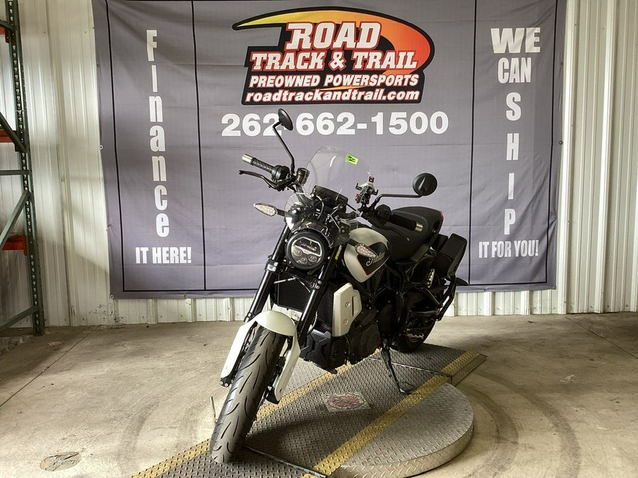 2022 Indian Motorcycle® FTR S White Smoke