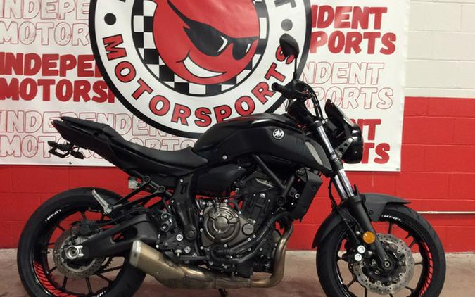 2019 Yamaha MT 07