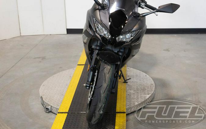 2024 Kawasaki Ninja 650 Metallic Matte Graphenesteel GrayEbony