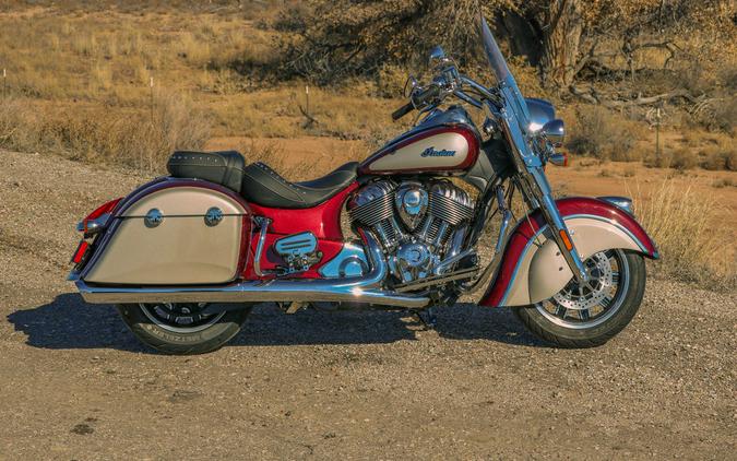 2025 Indian Motorcycle® Springfield® Maroon Metallic/Silver Quartz Metallic