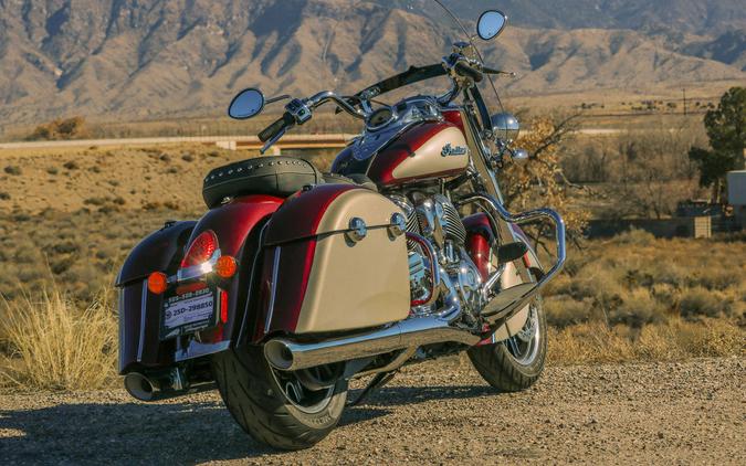 2025 Indian Motorcycle® Springfield® Maroon Metallic/Silver Quartz Metallic