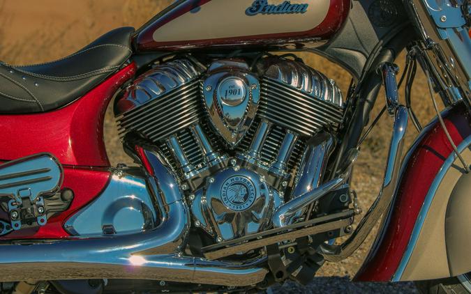 2025 Indian Motorcycle® Springfield® Maroon Metallic/Silver Quartz Metallic