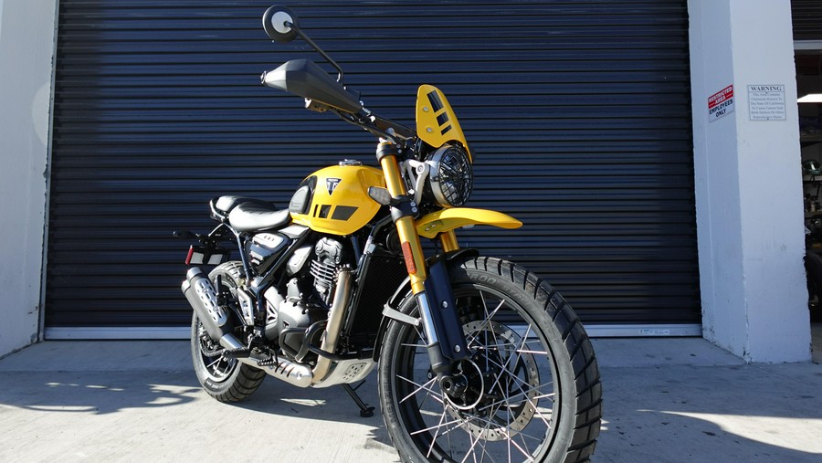 2026 Triumph Scrambler 400 XC
