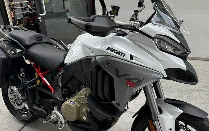 2027 Ducati Multistrada V4 S Travel & Radar Arctic White
